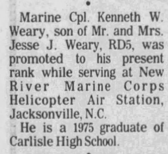 Clipping from The Sentinel